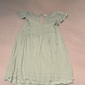 Women’s sage mini dress